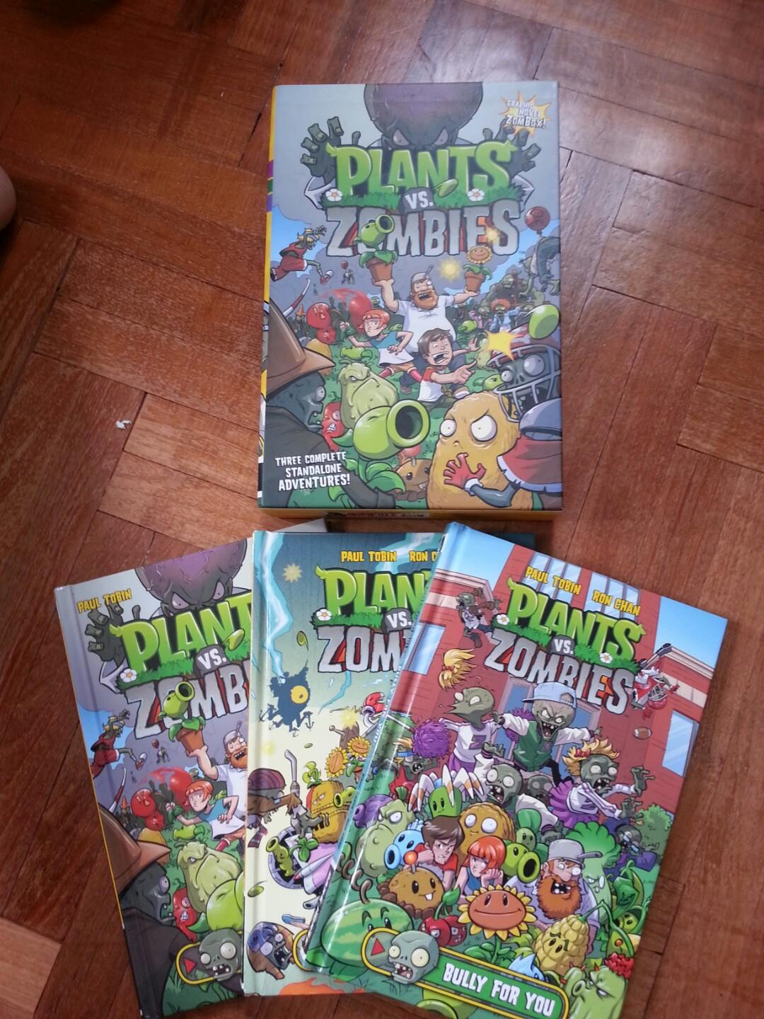 Plants Vs Zombies Comic Book English Books Stationery Comics