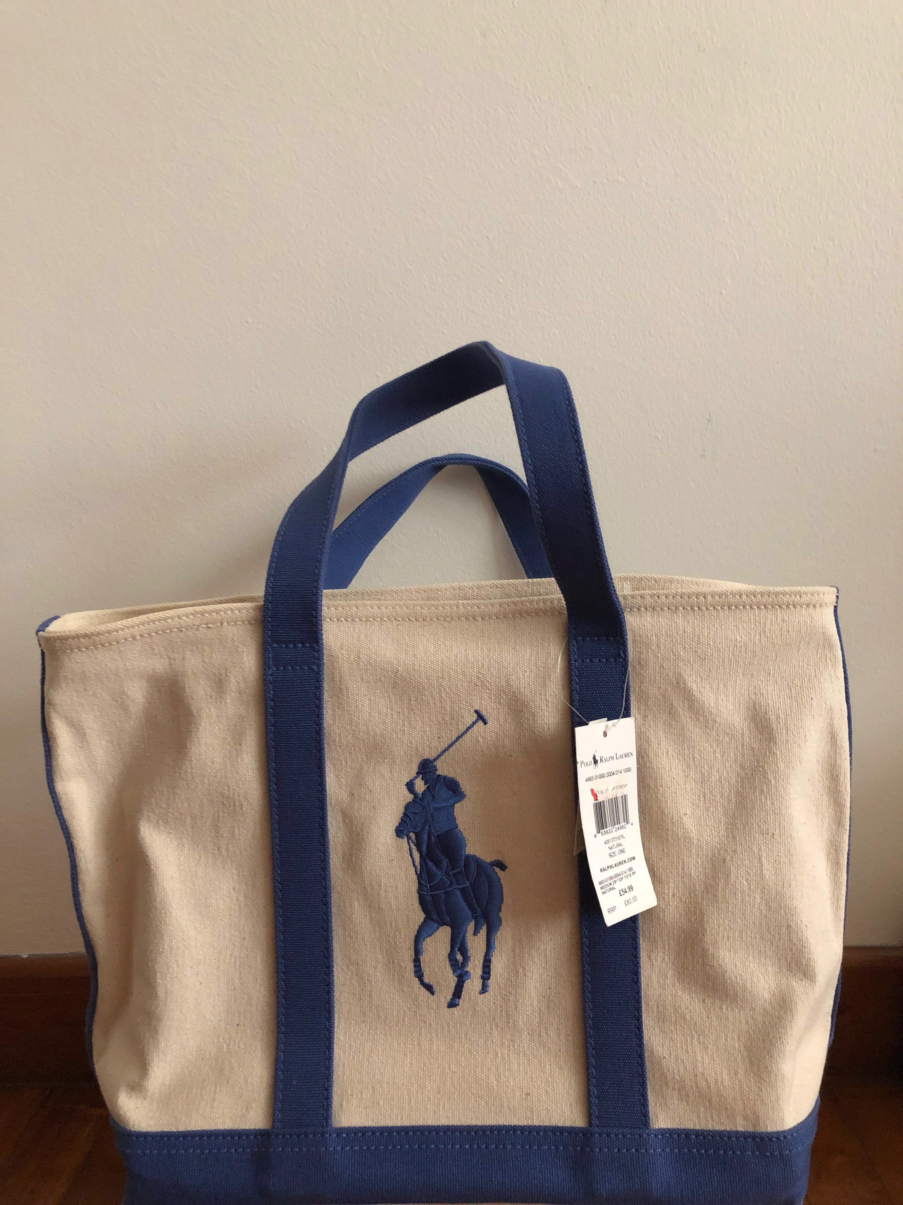 Polo Ralph Lauren Tote Bag, Women's Fashion, Bags & Wallets, Tote Bags on  Carousell