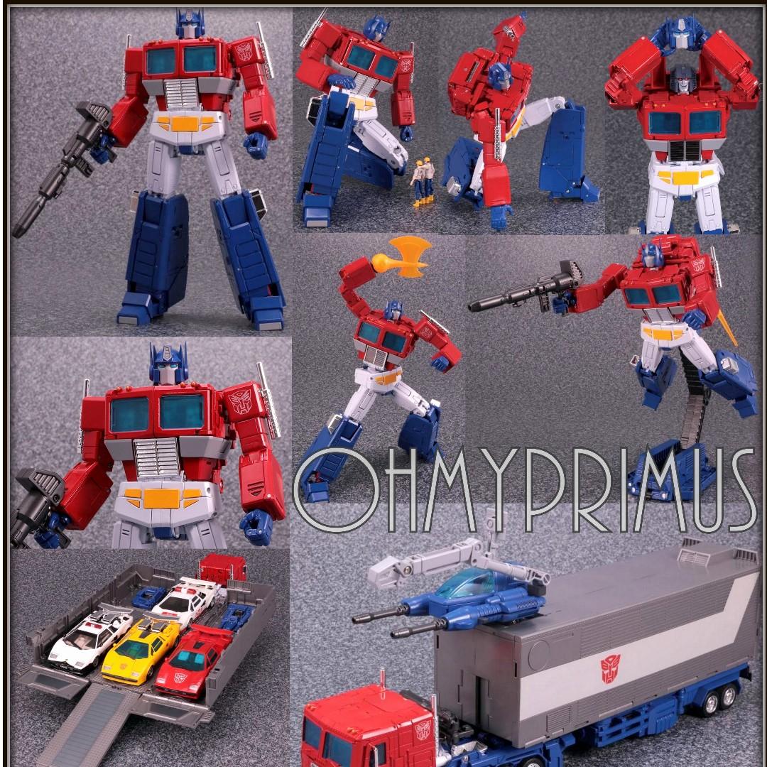 In Stock Takara Tomy Transformers Masterpiece Mp 44 Mp44 Convoy Optimus Prime With Trailer Bulletin Board Preorders On Carousell This model of optimus looks nice. takara tomy transformers masterpiece mp