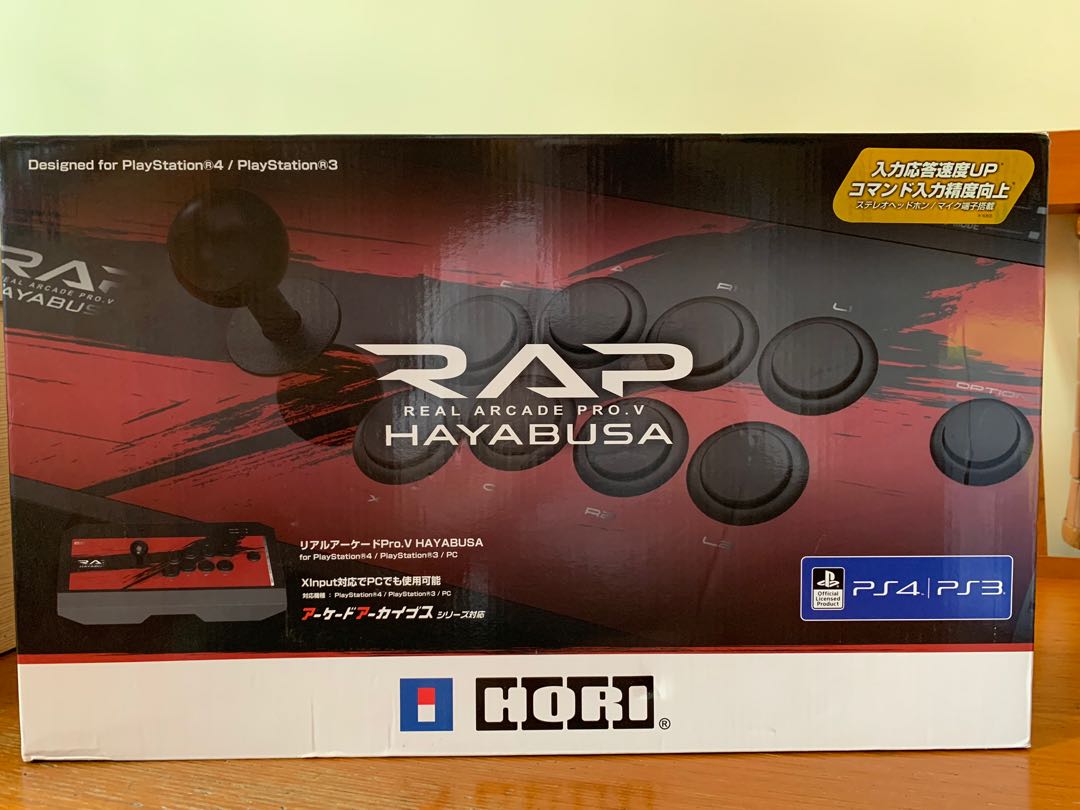 PS4街機制9成新Hori Real Arcade Pro. V Hayabusa 2017 (PS4-055