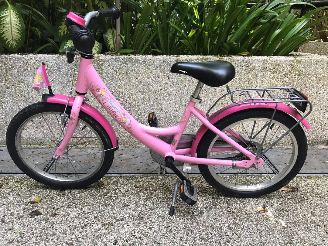 opwinding koppel milieu Puky 18“ Princess Lillifee bicycle, Sports Equipment, Bicycles & Parts,  Bicycles on Carousell
