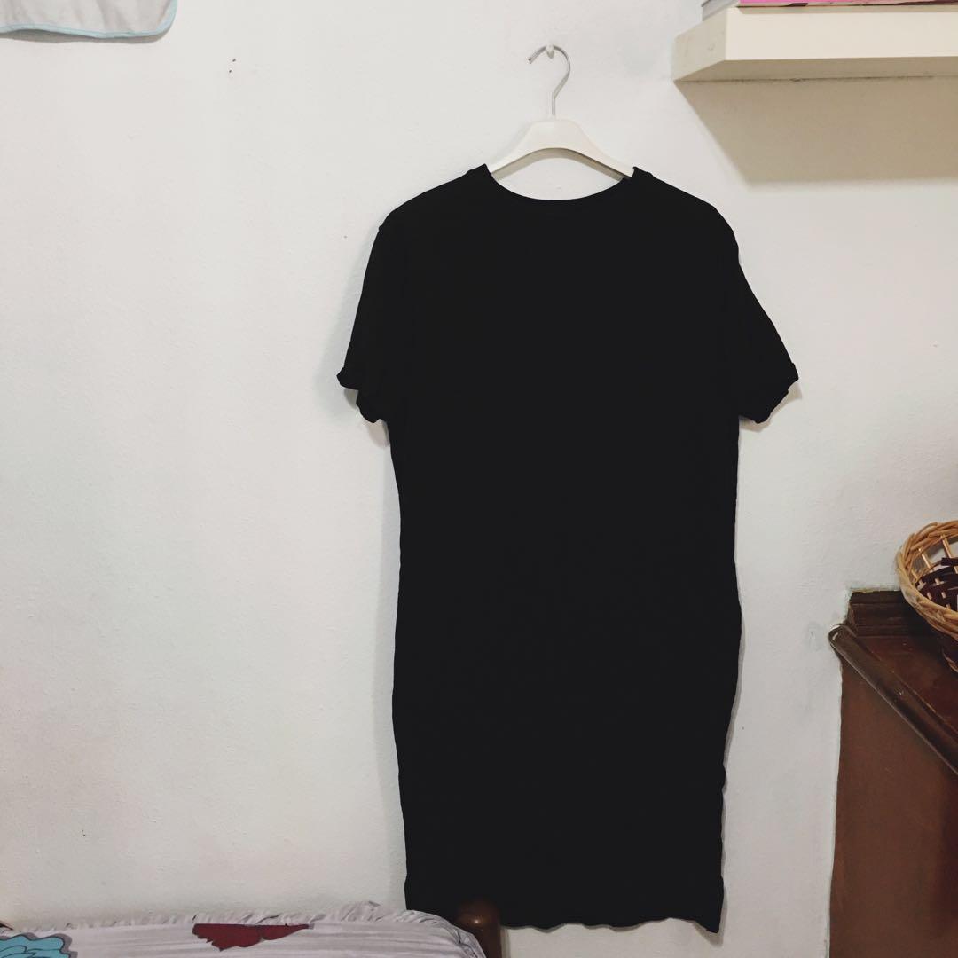 t shirt dress pull and bear