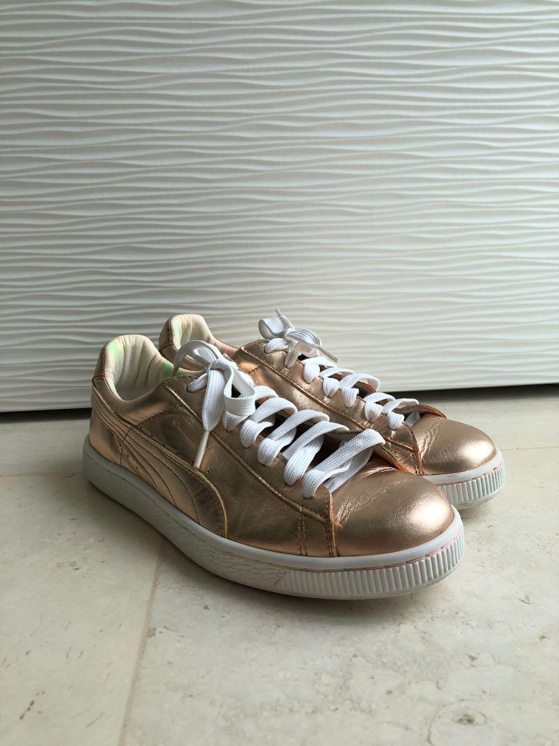 rose gold shoes near me