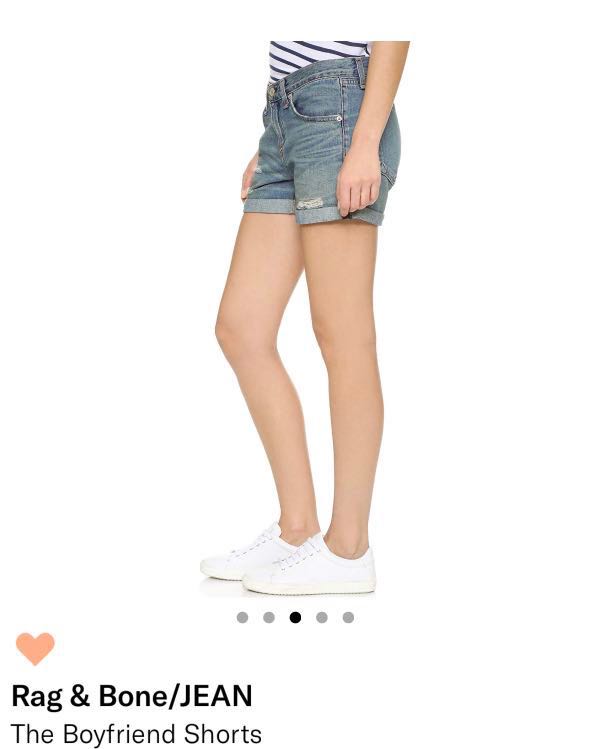 Rag And Bone Boyfriend Jean Shorts 28 Women S Fashion Clothes Pants Jeans Shorts On Carousell