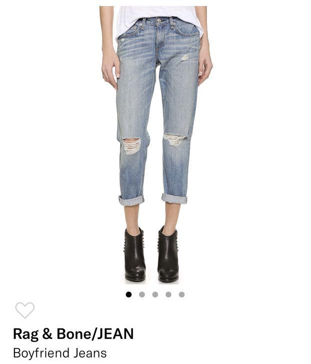 Rag And Bone Boyfriend Jeans Size 27 Women S Fashion Clothes Pants Jeans Shorts On Carousell