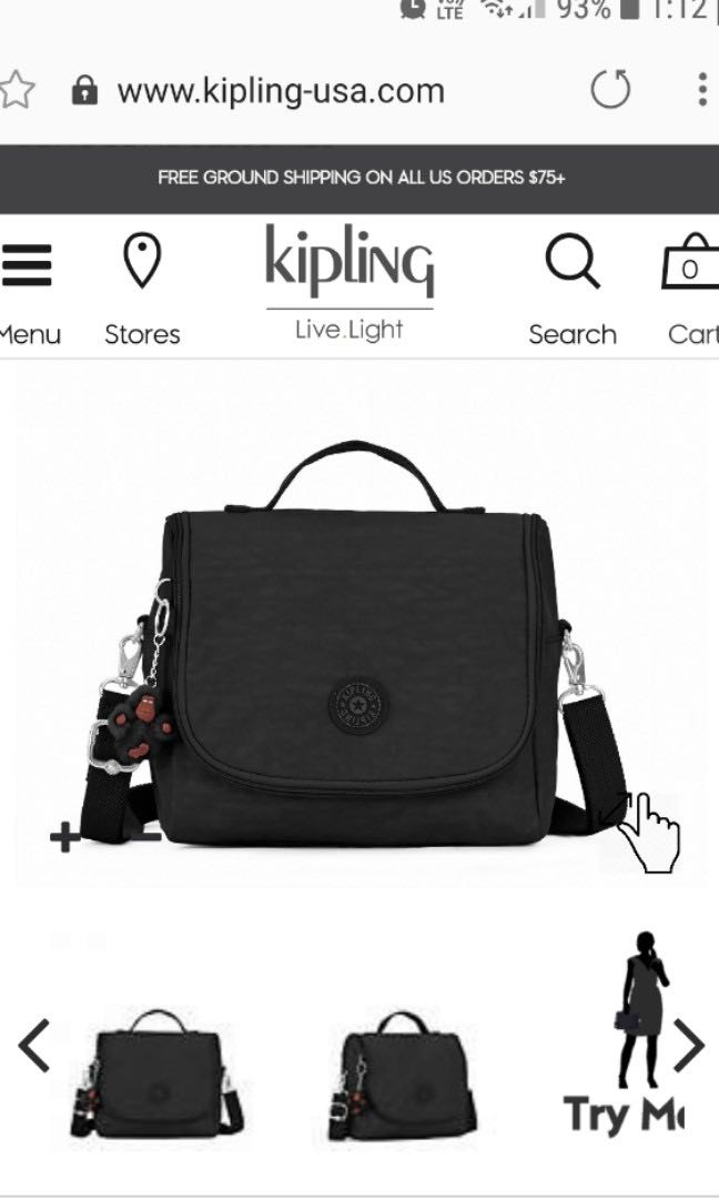 Kipling lunch on sale bag sale