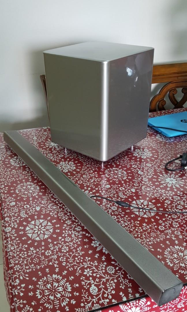 connect samsung subwoofer to soundbar