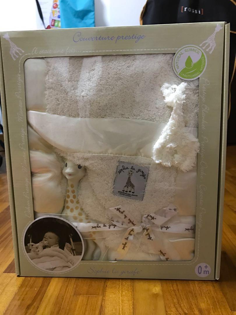 sophie the giraffe blanket