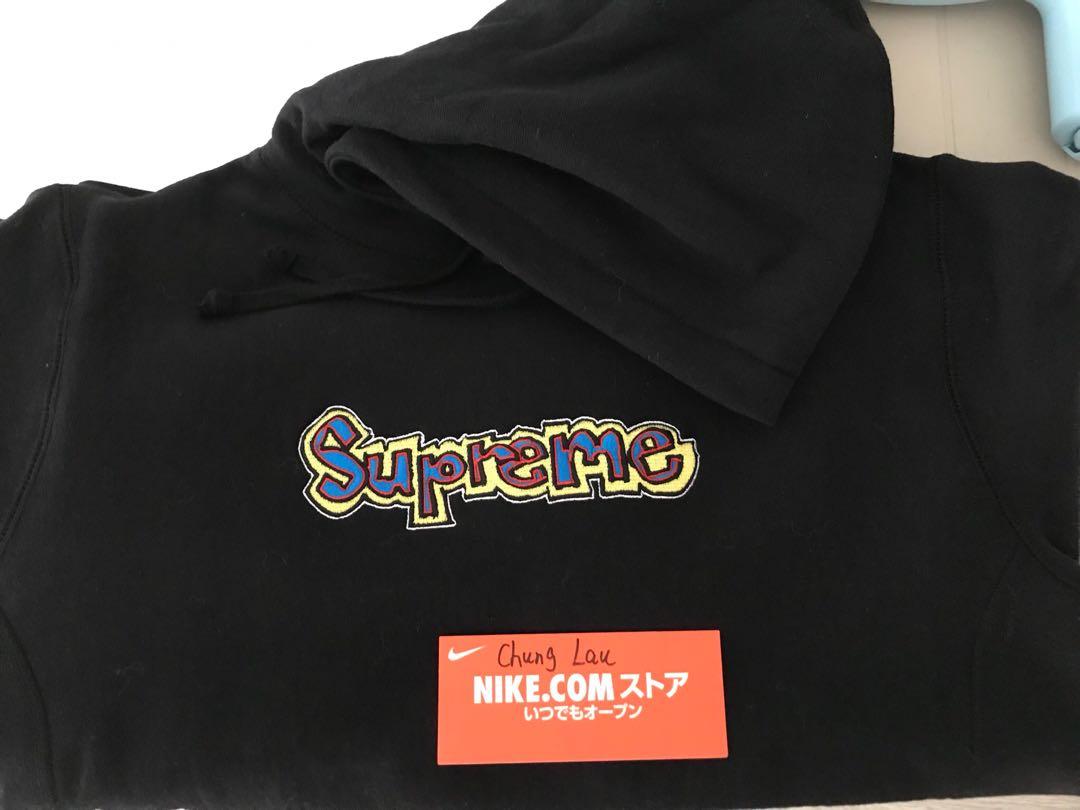 supreme gonz hoodie black