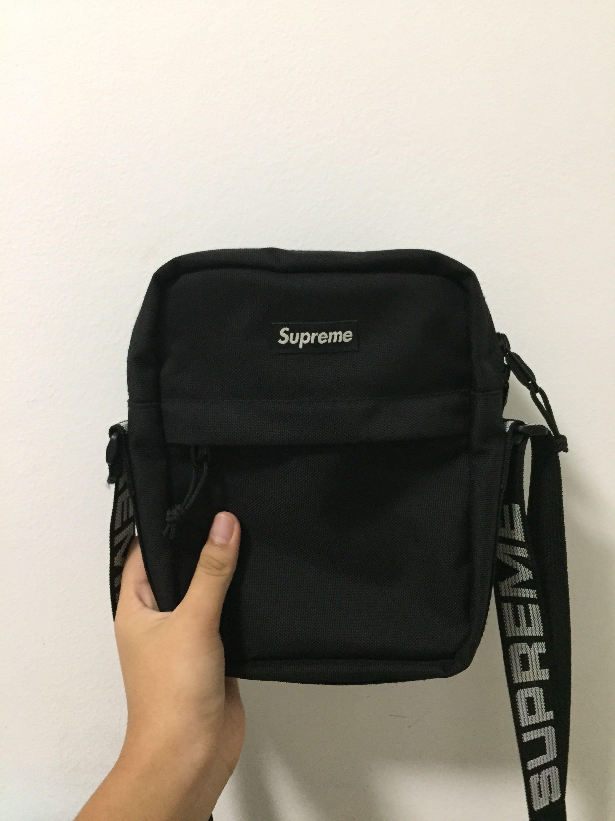 supreme fake shoulder bag