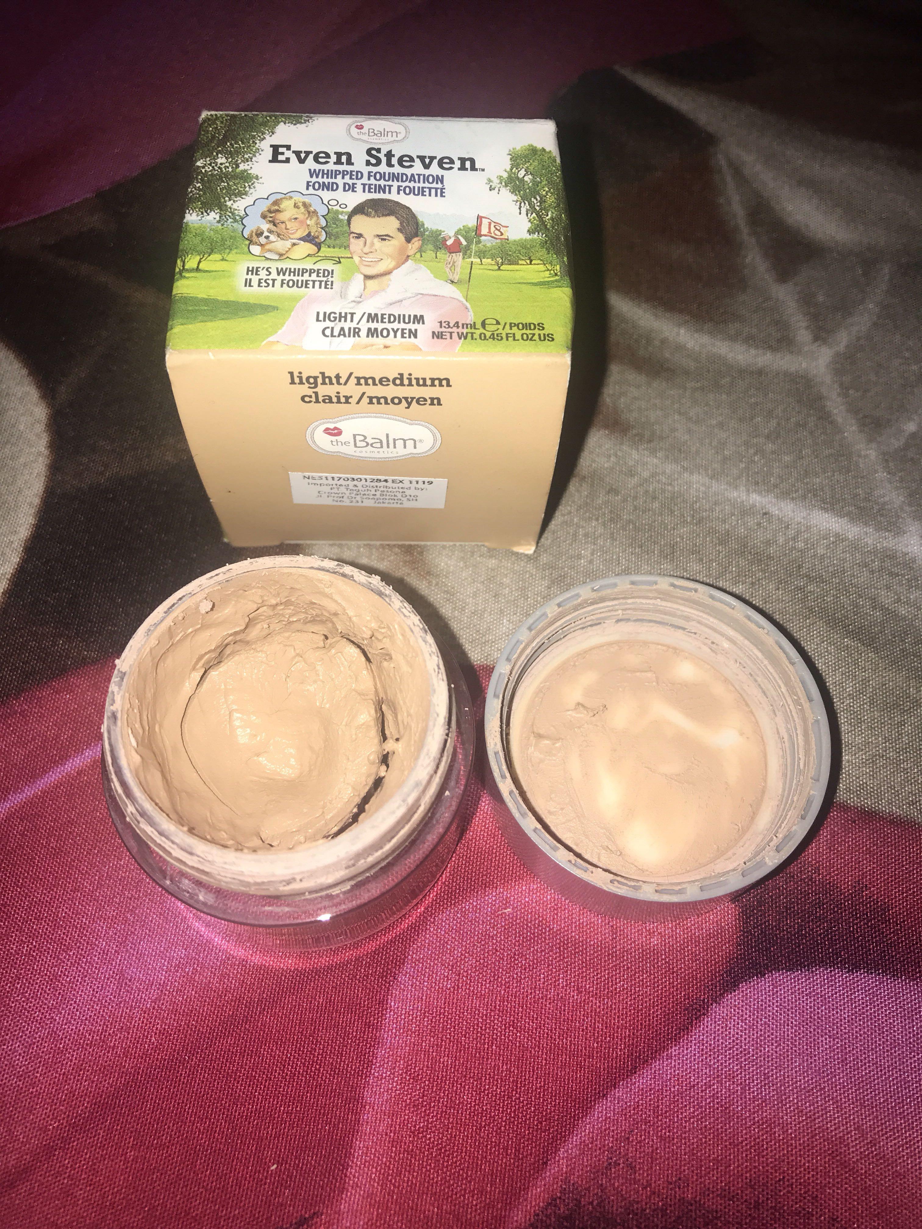 The Balm Even Steven Whipped Foundation, Kesehatan & Kecantikan, Rias