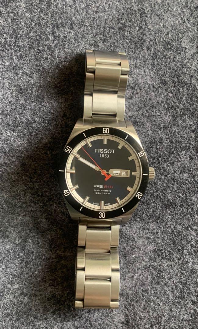 Tissot Prs 516 Automatic Sapphire Blue Dial Men S Watch Men S Fashion Watches On Carousell