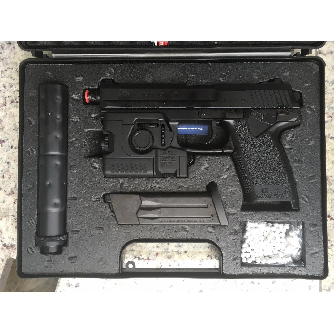 Tokyo Marui Gas Mk23 Full Kit, 興趣及遊戲, 旅行, 旅遊 旅行必需品及用品 on Carousell