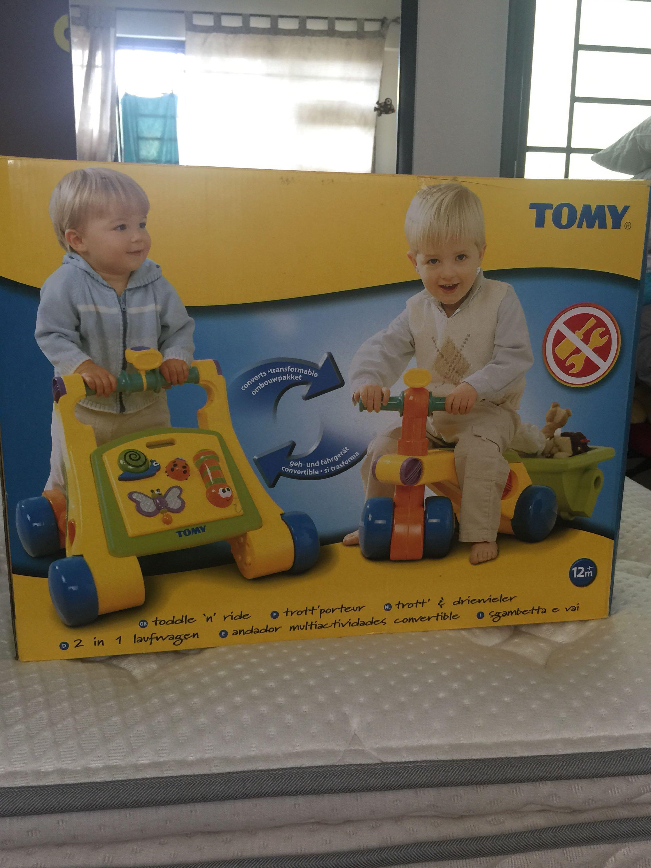 tomy toddle n ride
