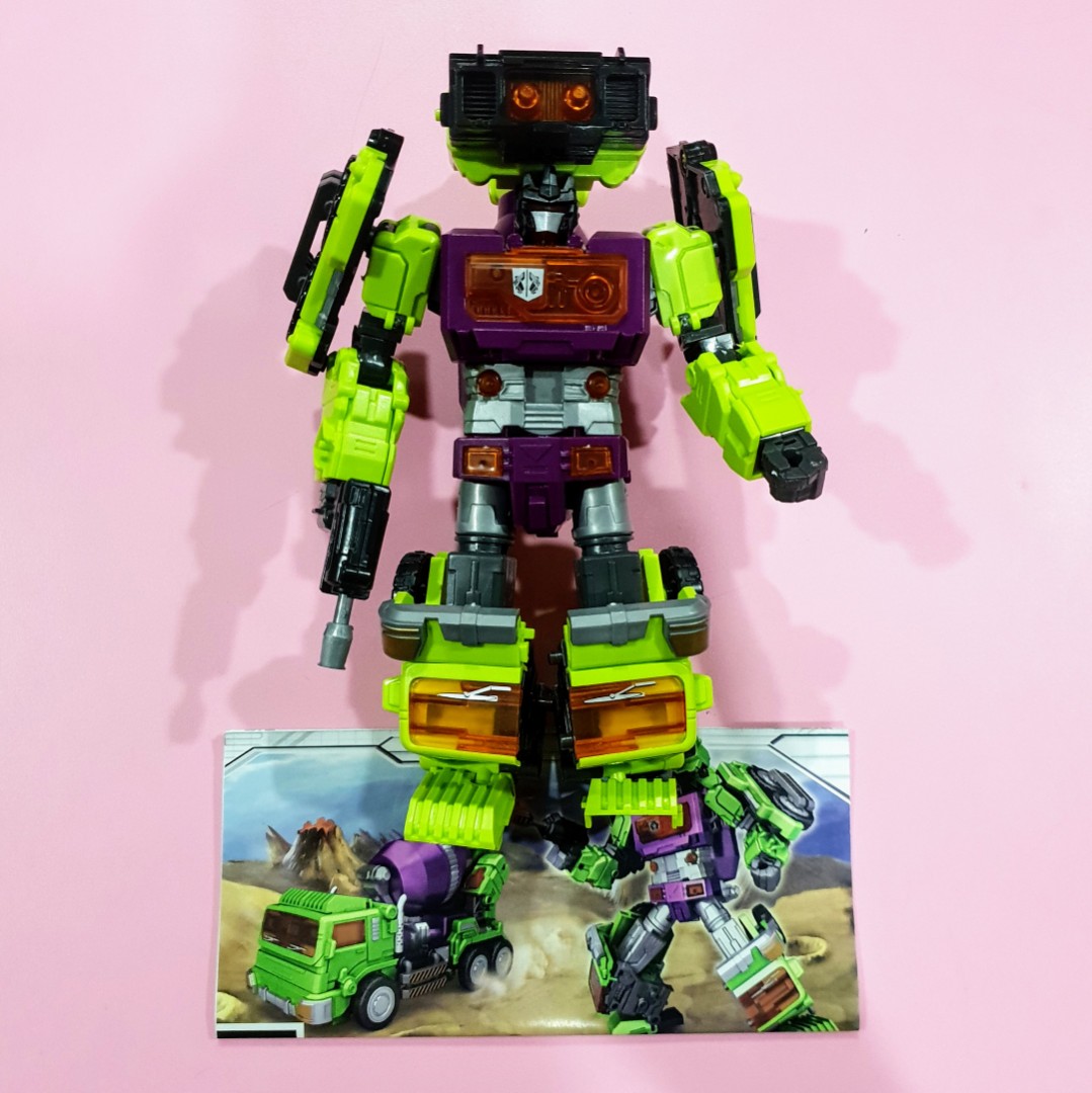 Transformers Nbk Devastator Mixmaster Toys Games Bricks Figurines On Carousell