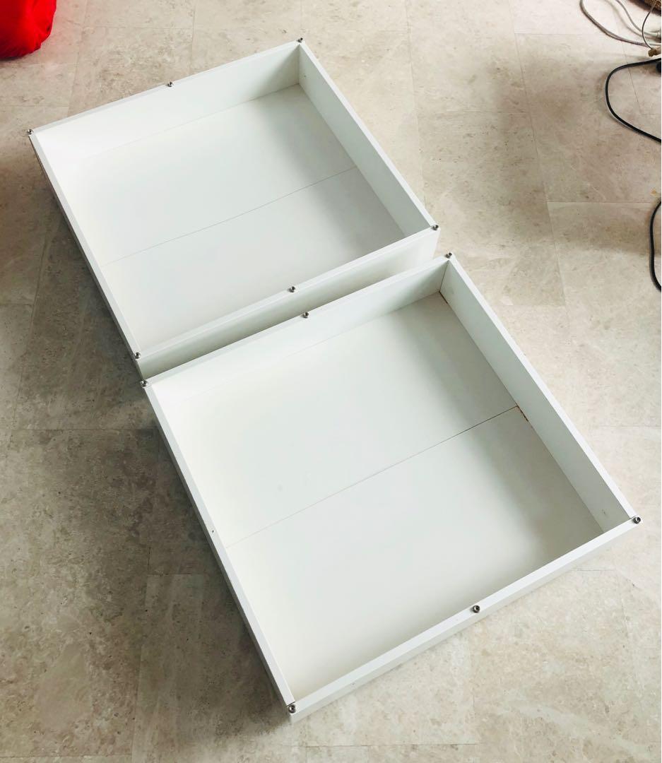 Two Underbed Storage Boxes Furniture Others On Carousell