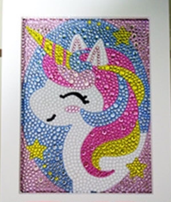 Unicorn Flowing Mane Diamond Art Design Craft Others On Carousell