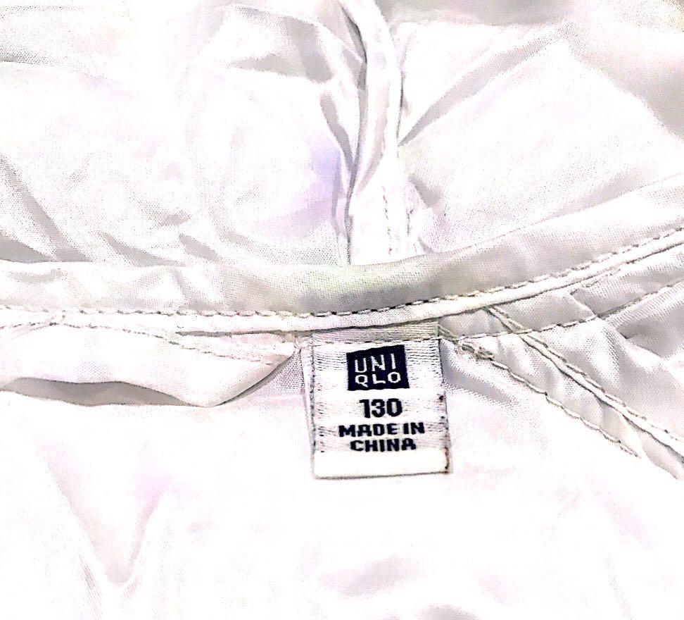 Uniqlo Winter Jacket (Category: Babies & Kids Fashion) located in Singapore. Submitted by iluvmtml (Listing ID 202497869, Image 3). Description: Condition: Used, slight yellowish @ some corners of the sleeve & areas, not very obvious when wearing it. Usage: Worn in 2 trips Material: polyester Letting go due to outgrown..