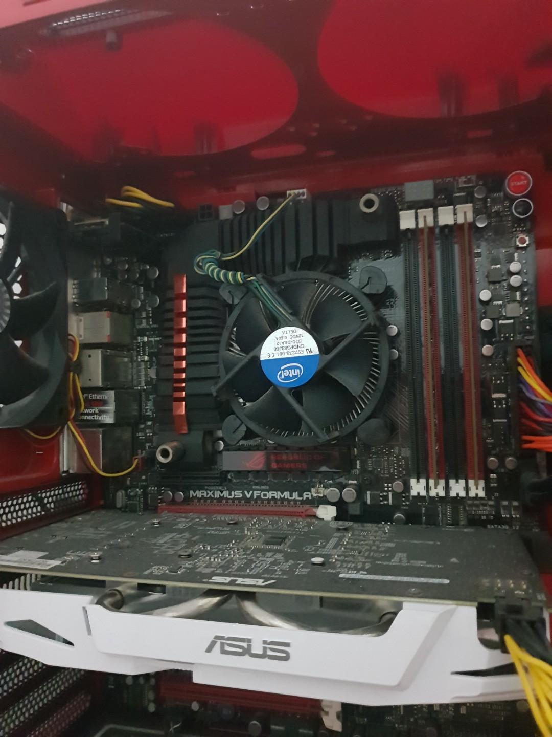 UPDATED I5 3570K GTX 1060 3GB NO HDD Computers Tech Parts Accessories Computer Parts on Carousell