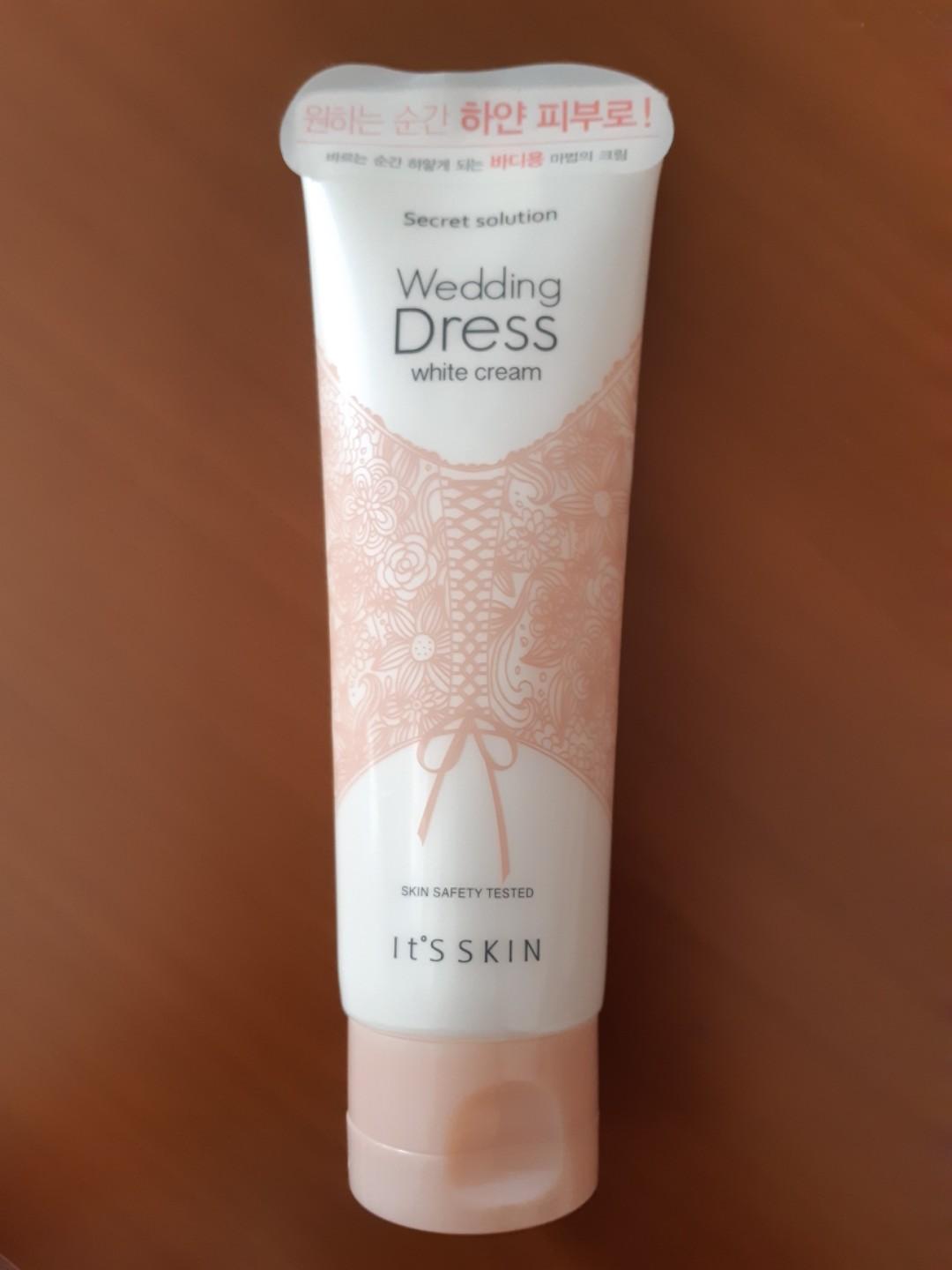 Korean Wedding Dress White Cream Original Health Beauty Skin
