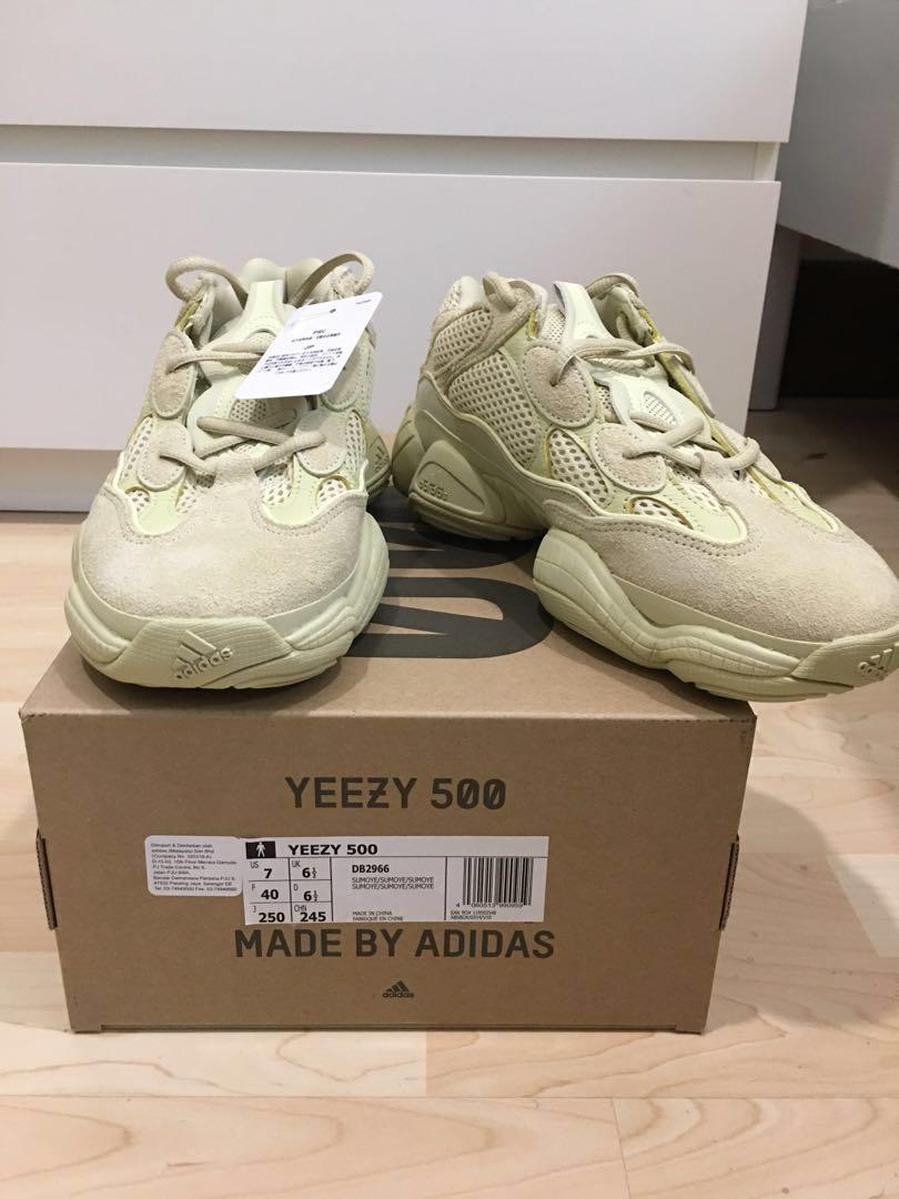 Adidas yeezy 500 supermoon yellow 40 hotsell