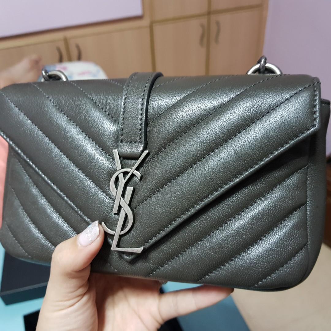 Ysl college wallet on chain online