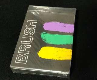 Brush Playing Cards by Dealersgrip