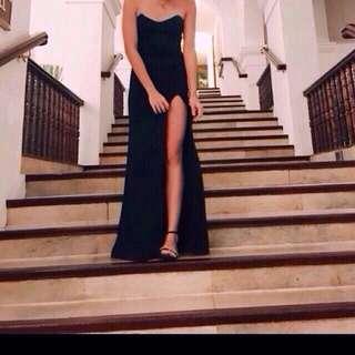 black long gown for rent