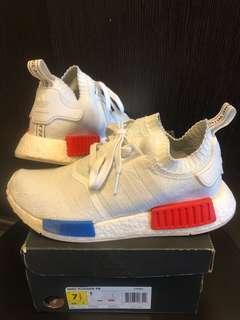 Adidas NMD R1 Primeknit PK OG 初代 US7.5號 白色 S79482 美國公司貨