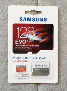 Samsung EVO Plus 128GB MicroSD Card