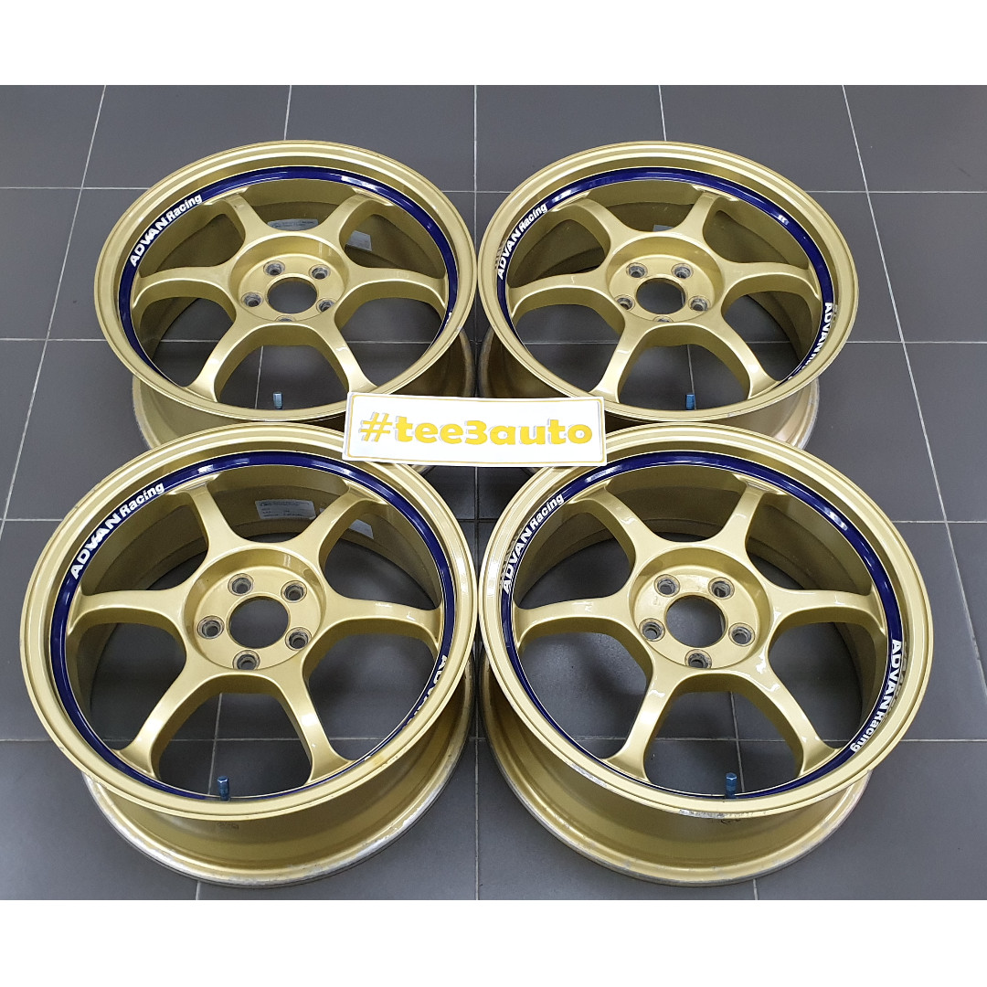 Advan Rg 17 7 5jj Off 48 5h 100 Ori Japan Auto Accessories On Carousell