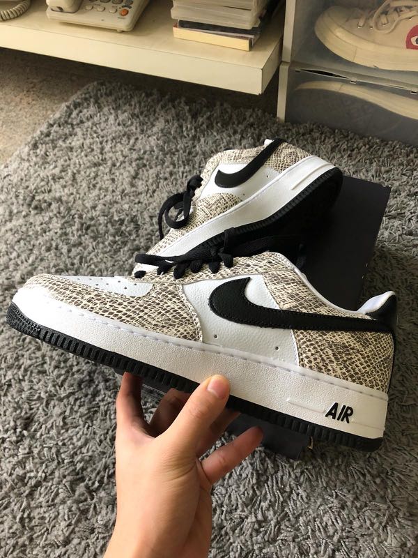 Air Force 1 Cocoa Snake Low Retro 2018 Men s Fashion Footwear
