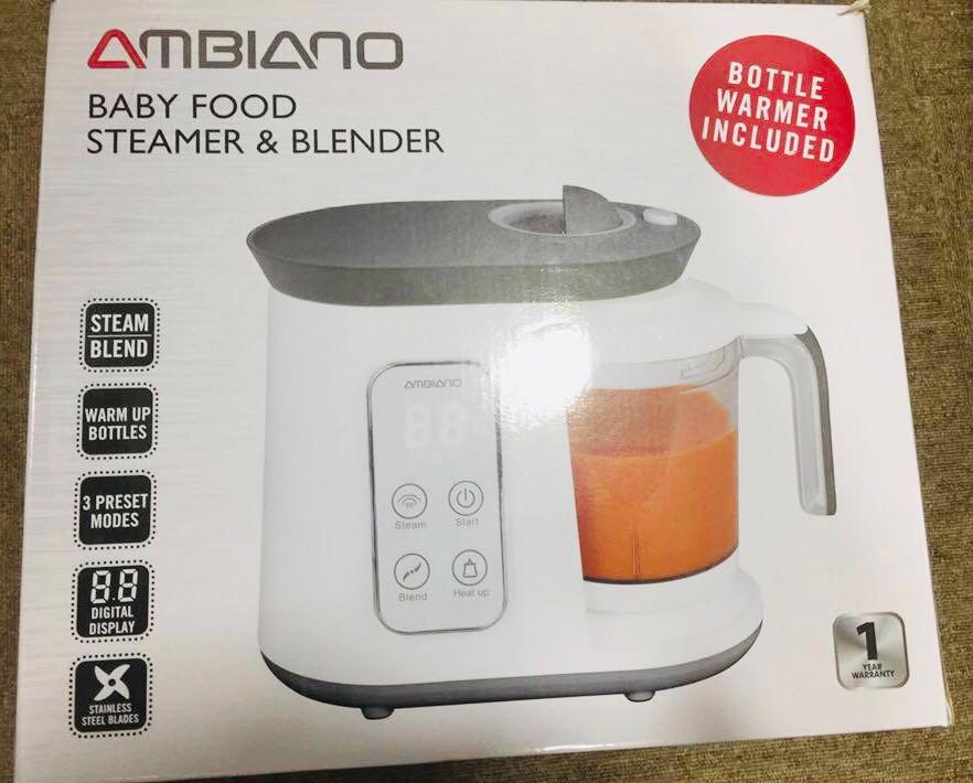 Ambiano Baby Food Steamer And Blender Home Appliances