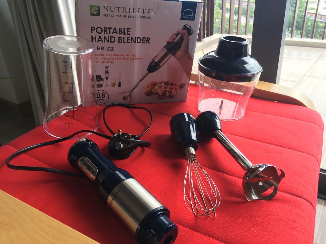 Amway Lock & Lock Nutrilite Hand Mixer and Blender LNIB, TV & Home