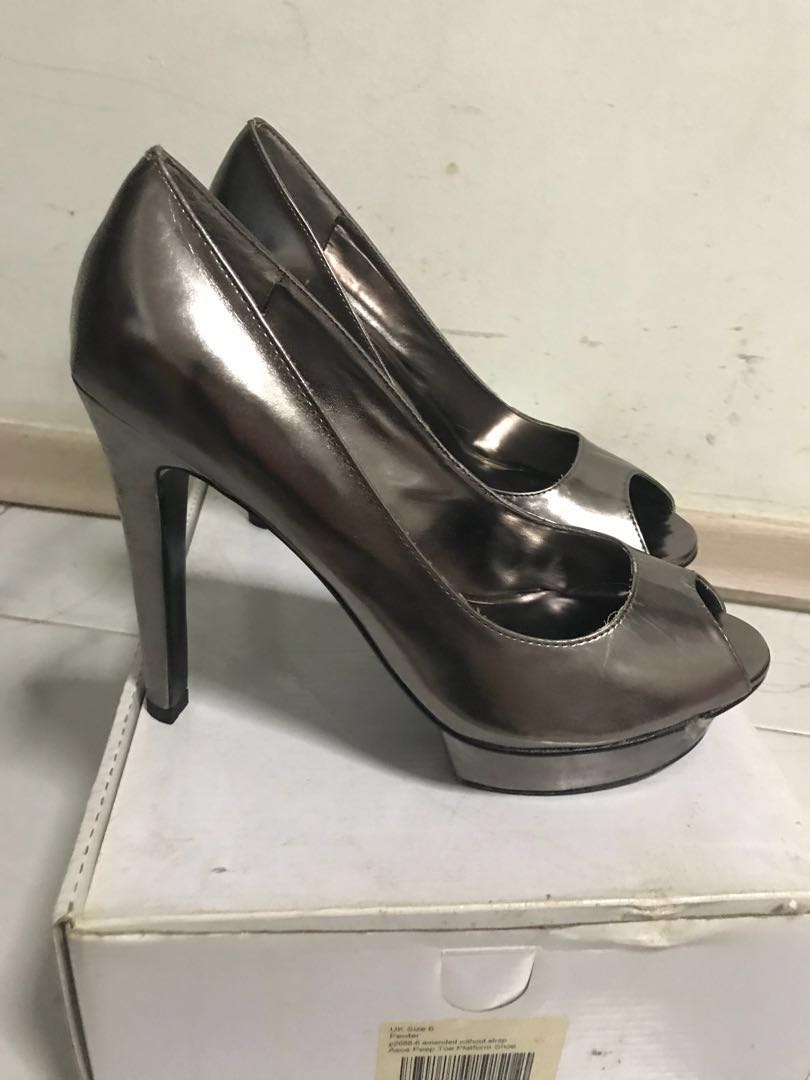 pewter heels