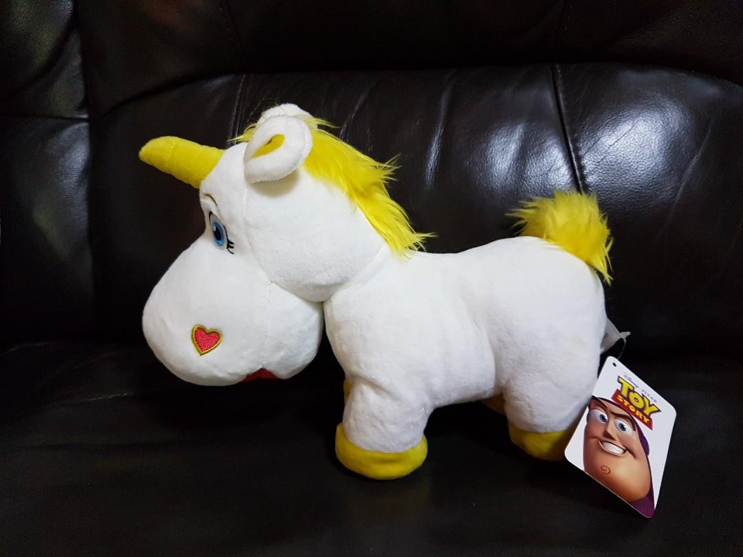 Authentic Buttercup Unicorn Toy Story 3 Plush Soft Toy, Hobbies & Toys, Toys  & Games On Carousell