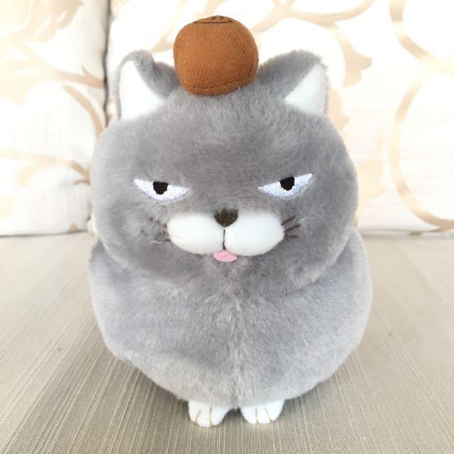 japanese fat cat plush