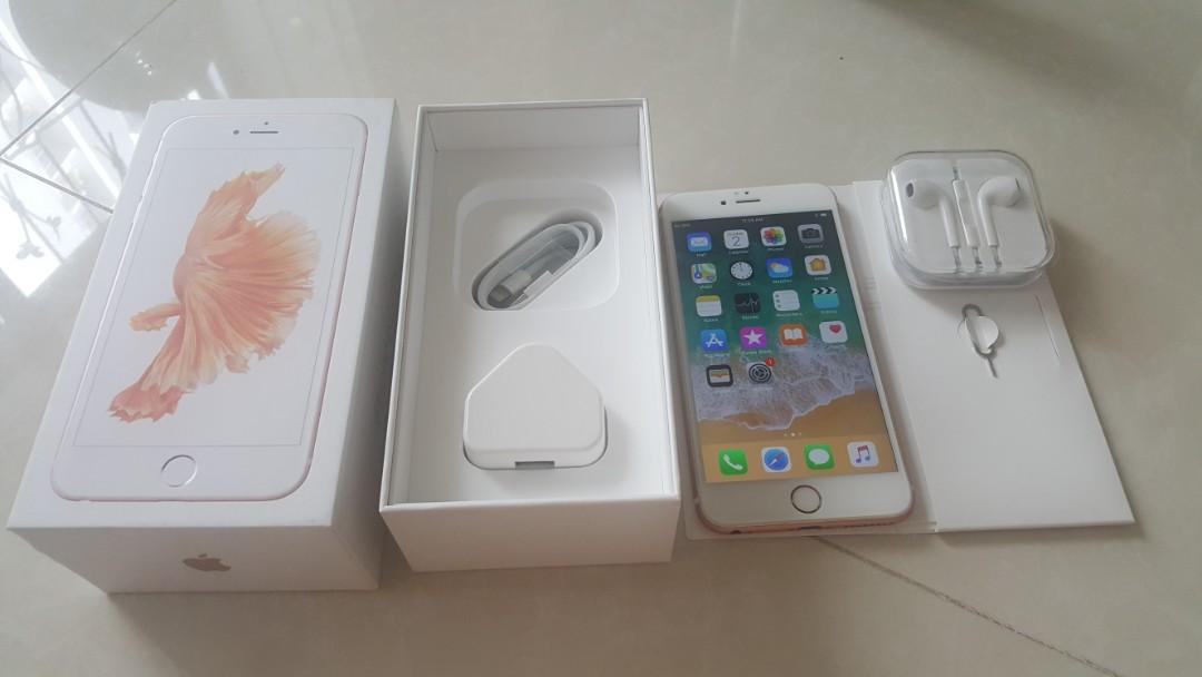Beautiful Rose Gold Iphone 6s Plus 16gb Full Box Mobile Phones Tablets Iphone Iphone 6 Series On Carousell
