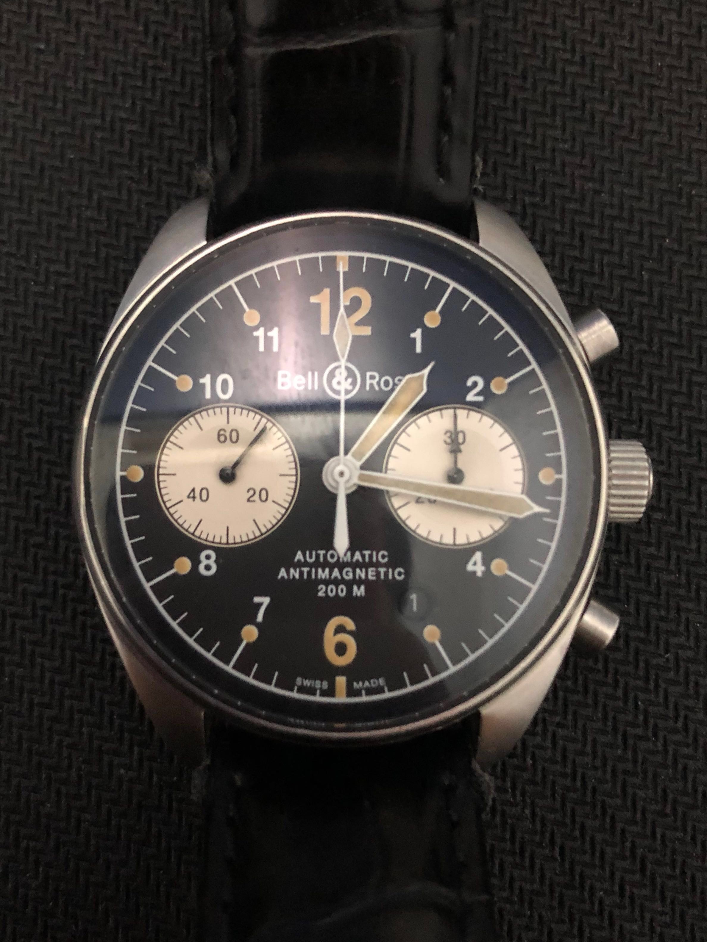 Bell ross automatic antimagnetic 200m hotsell