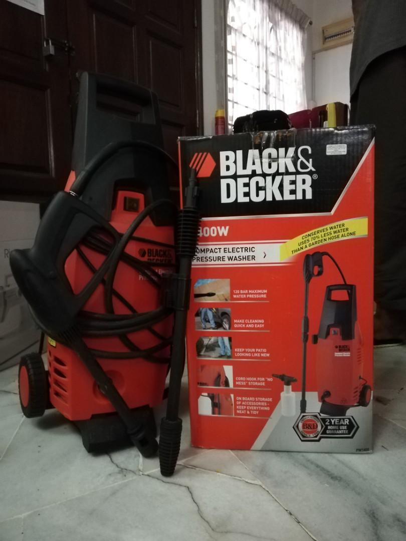 Black and decker compact electric pressure washer hot sale