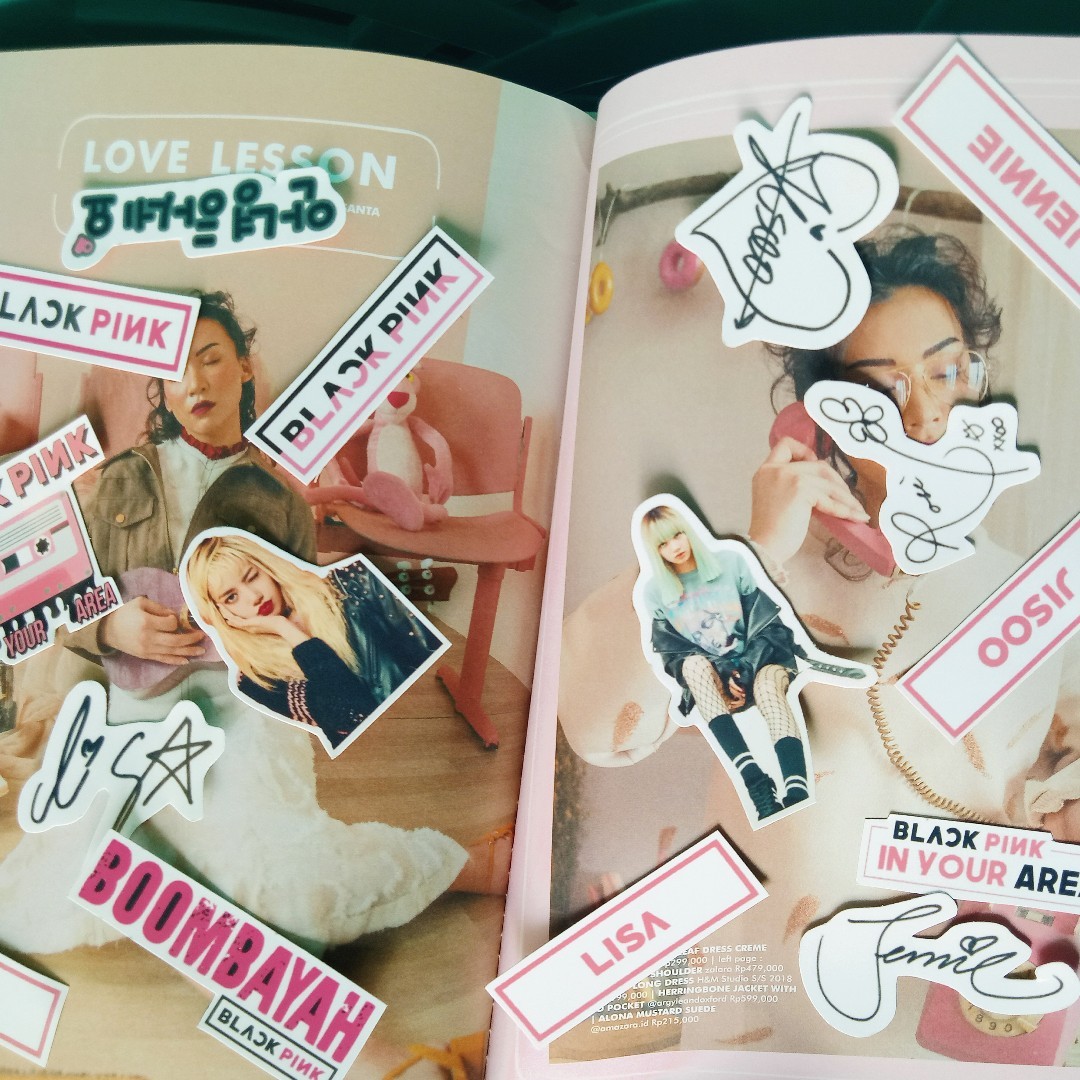 Blackpink 01 Sticker Set STIKER KPOP Design Craft Others On