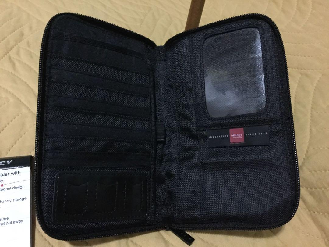 Delsey discount passport holder