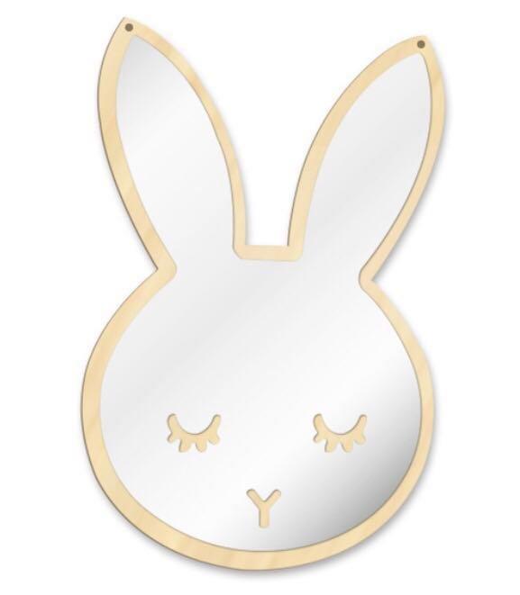 Several Sizes Available Rabbit Acrylic Mirror