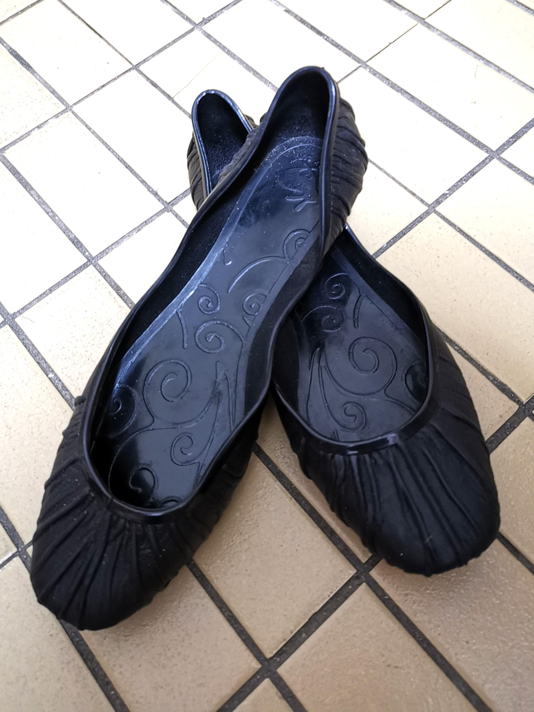 jelly rubber shoes
