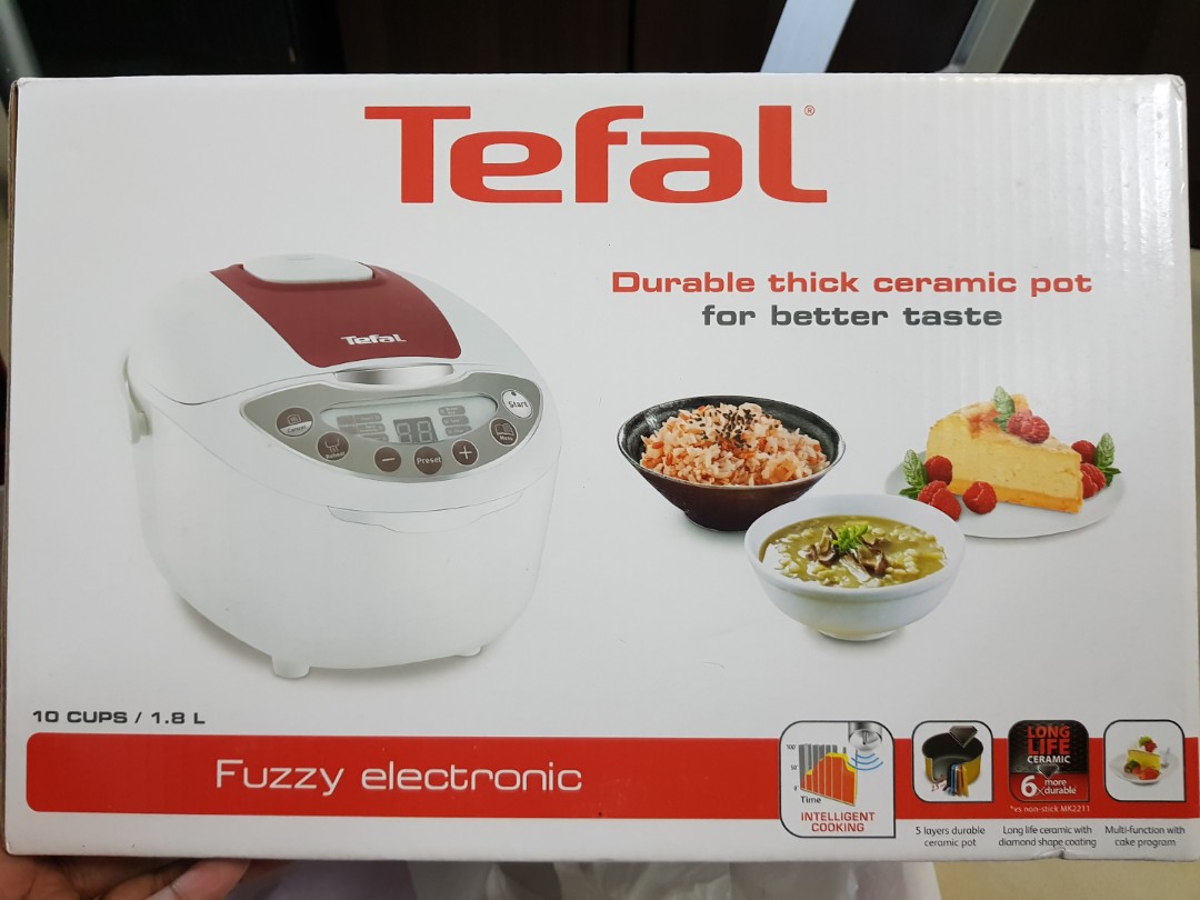 Brand new Tefal 1.8lt electronic rice cooker, TV & Home Appliances