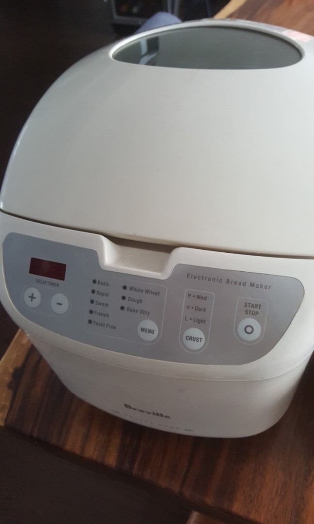 Breville bread maker, Home Appliances, Kitchenware on Carousell