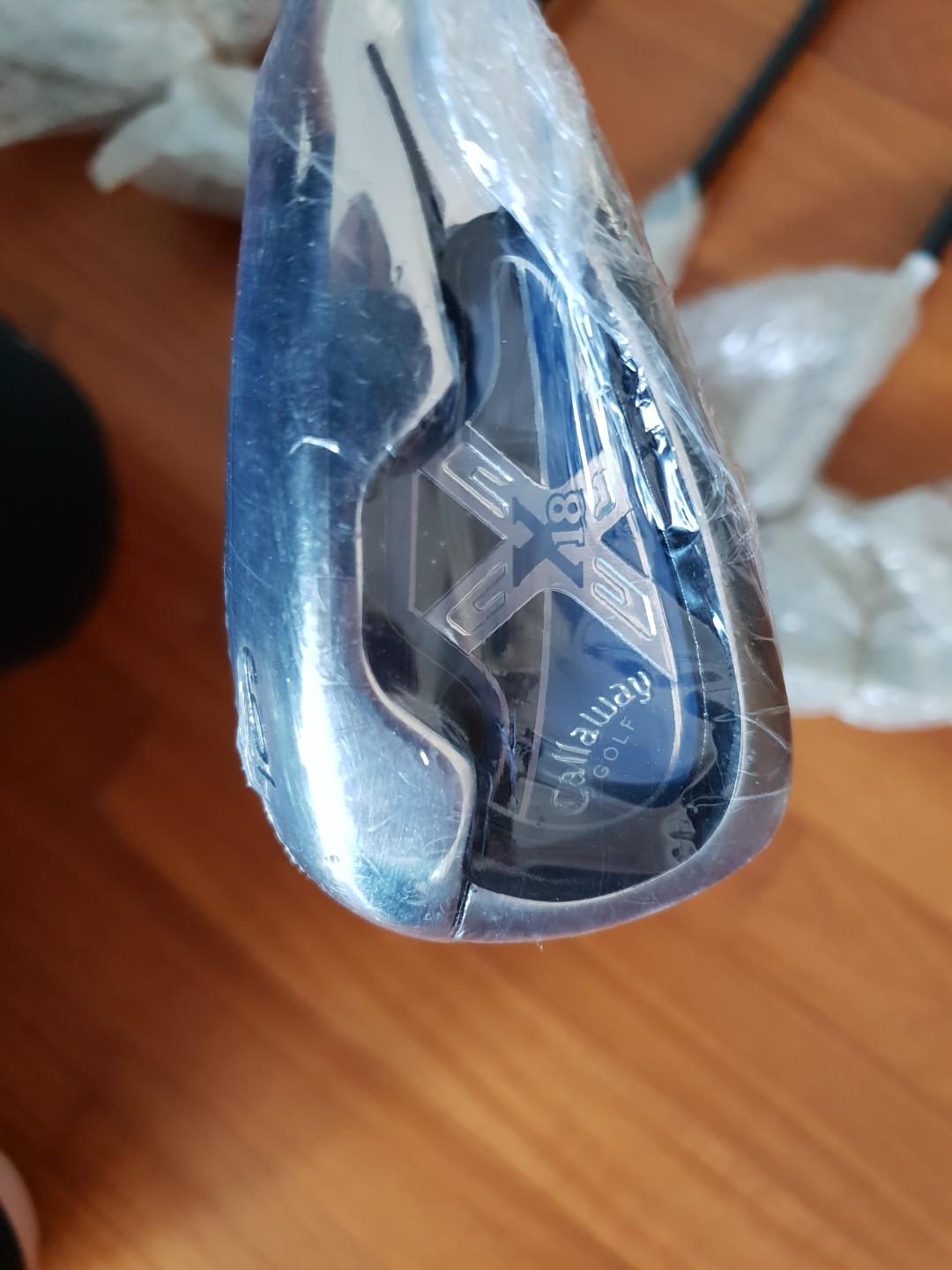 Callaway X18 full set golf irons, Sports Equipment, Sports & Games