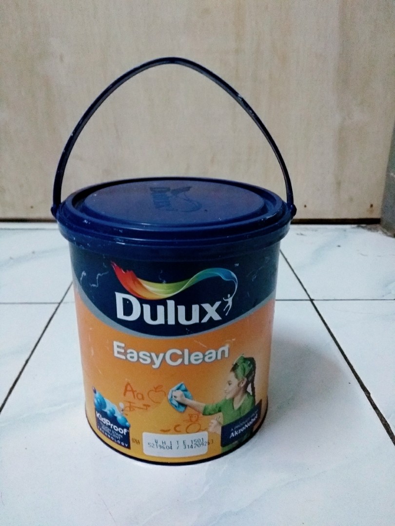 Cat Dulux Easy Clean White 1501 (KidProof), Barang Yang Dicari di Carousell