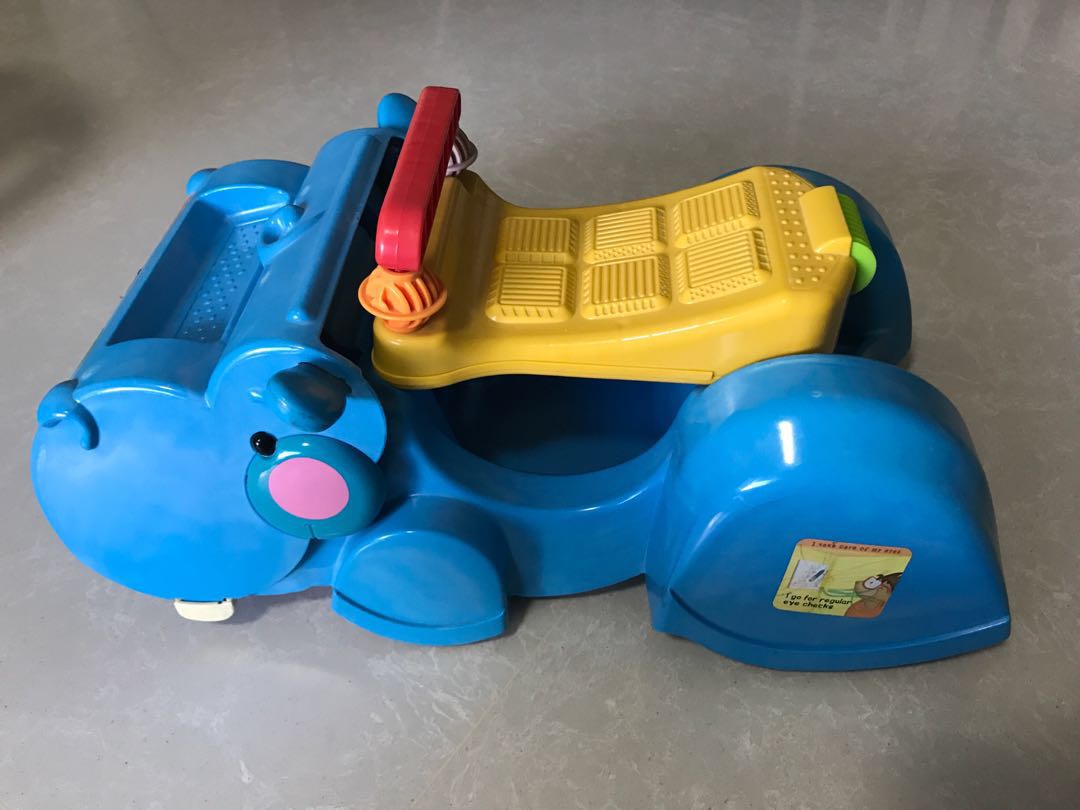 hungry hippo ride on toy