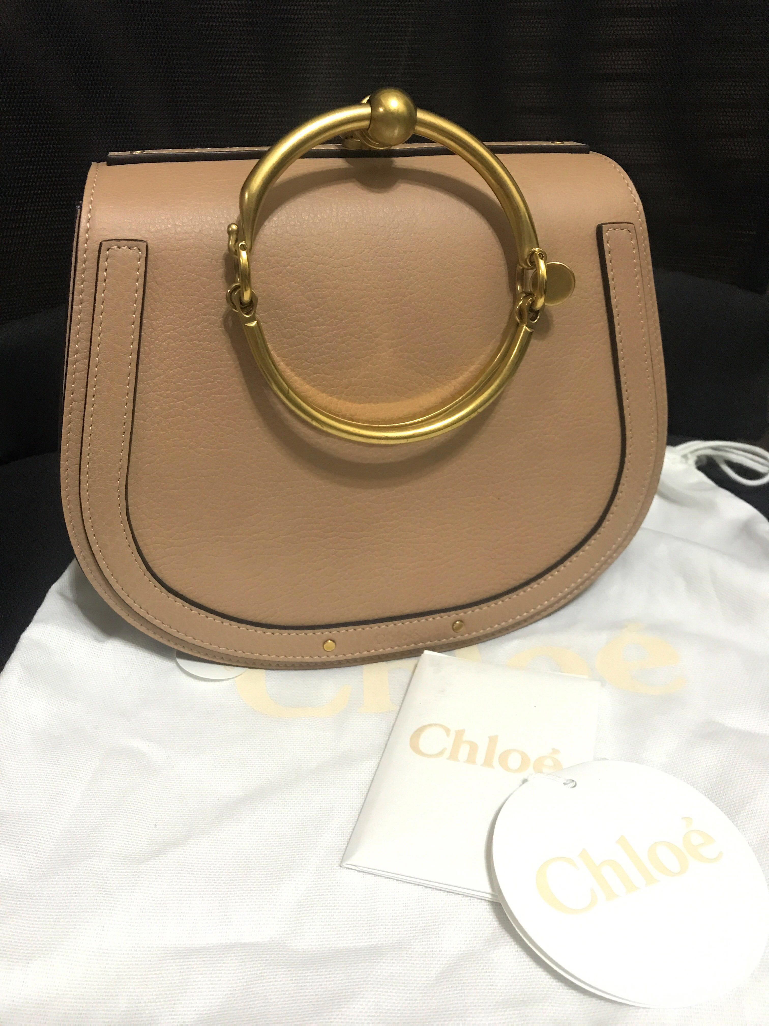 *REDUCED!* Chloe Nile Bag (Medium size) in Biscotti beige